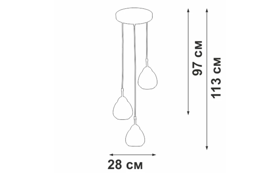Люстра VITALUCE V4704-1/3S (изображение №5)