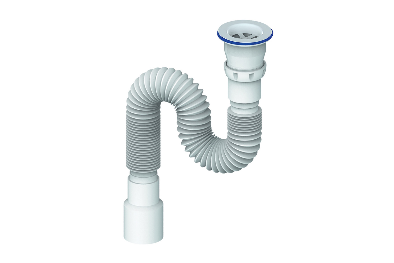Гофросифон 1 1/2"х40/50 UNICORN D220P