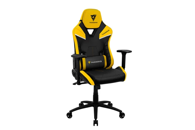Кресло компьютерное игровое ThunderX3 TC5 Bumblebee Yellow (изображение №5)