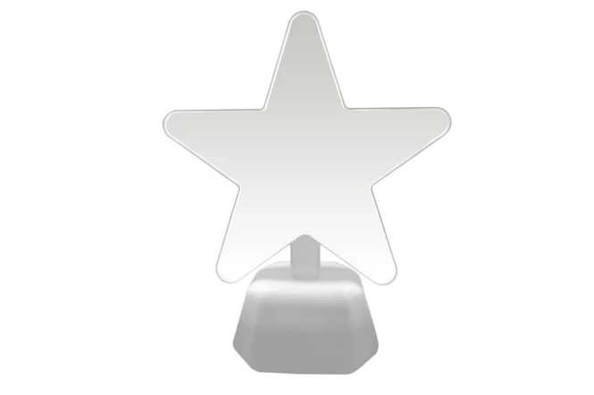 Декоративный ночник OGM зеркальный Звезда (изображение №1)