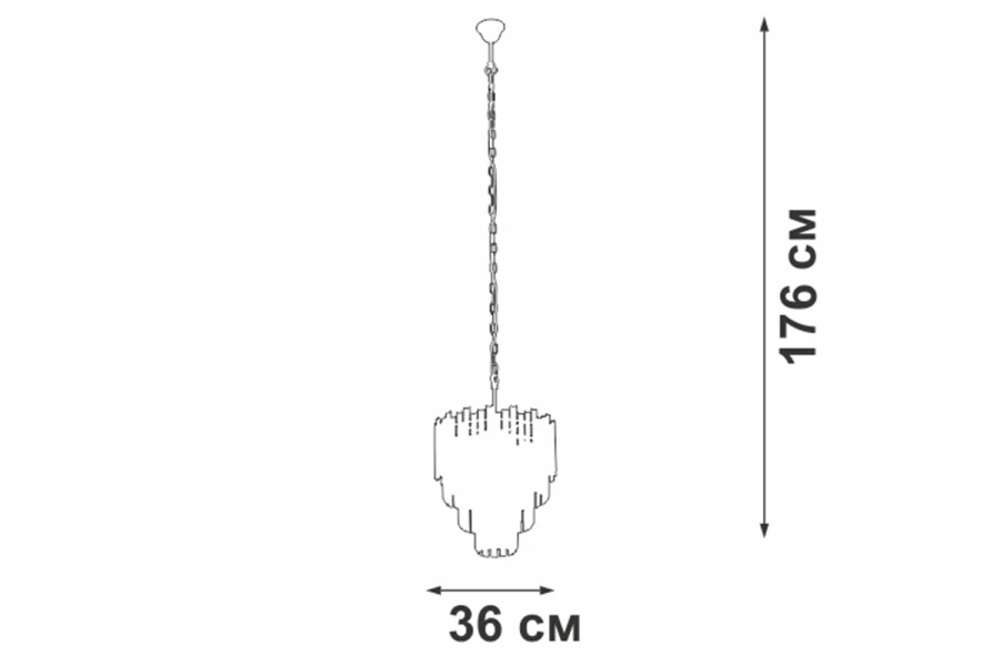 Люстра VITALUCE V58471-8/5 (изображение №5)