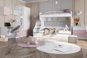 Второе фото. Кровать двухъярусная Каролина