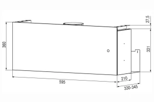 Второе фото. Вытяжка KRONAsteel KRHD206 SOPHIE