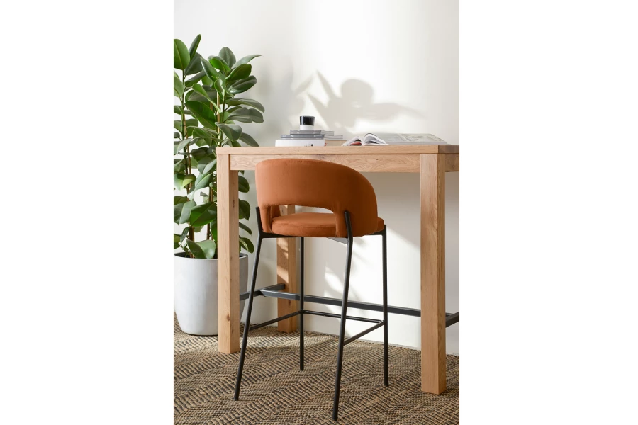 Барный стул Horace коричневый (изображение №6)