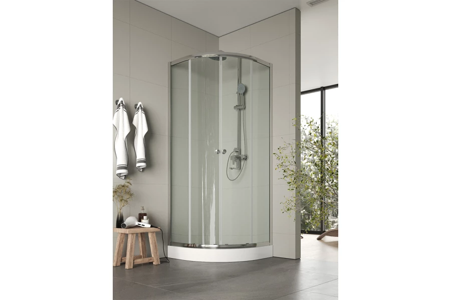 Душевой уголок с поддоном A01-080TCR (изображение №2)