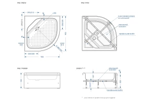 Поддон универсальный MELODIA DELLA VITA Round