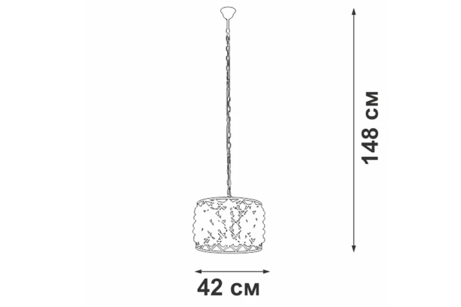 Люстра VITALUCE V5351-1/5 (изображение №3)