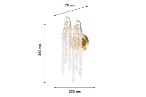 Второе фото. Светильник настенный Liana