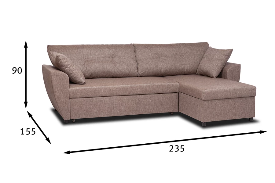 Угловой диван-кровать Марли с универсальным углом (изображение №17)