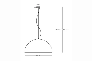 Второе фото. Светильник подвесной MAYTONI Modern Dome