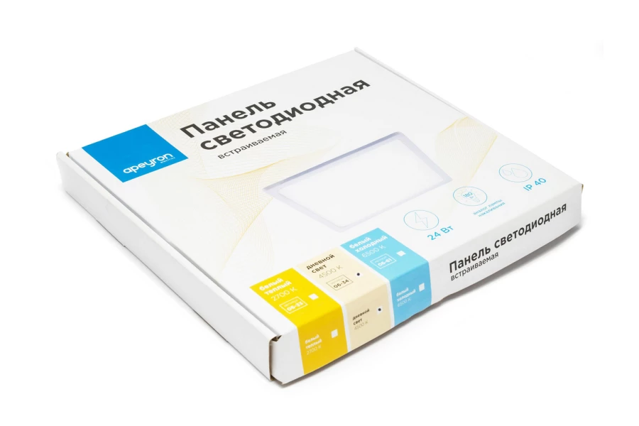 Светодиодная панель встраиваемая LED Apeyron electrics 06-34 (изображение №8)
