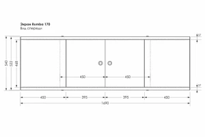 Второе фото. Экран под ванну MELODIA DELLA VITA Rumba