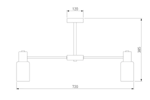 Светильник потолочный Vegga