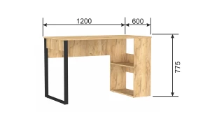 Второе фото. Письменный стол Лофт Madrid М-6
