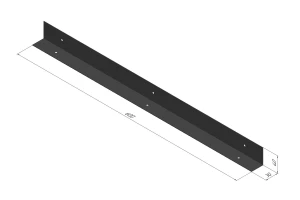 Второе фото. Кронштейн для крепления столешницы к стене П27866