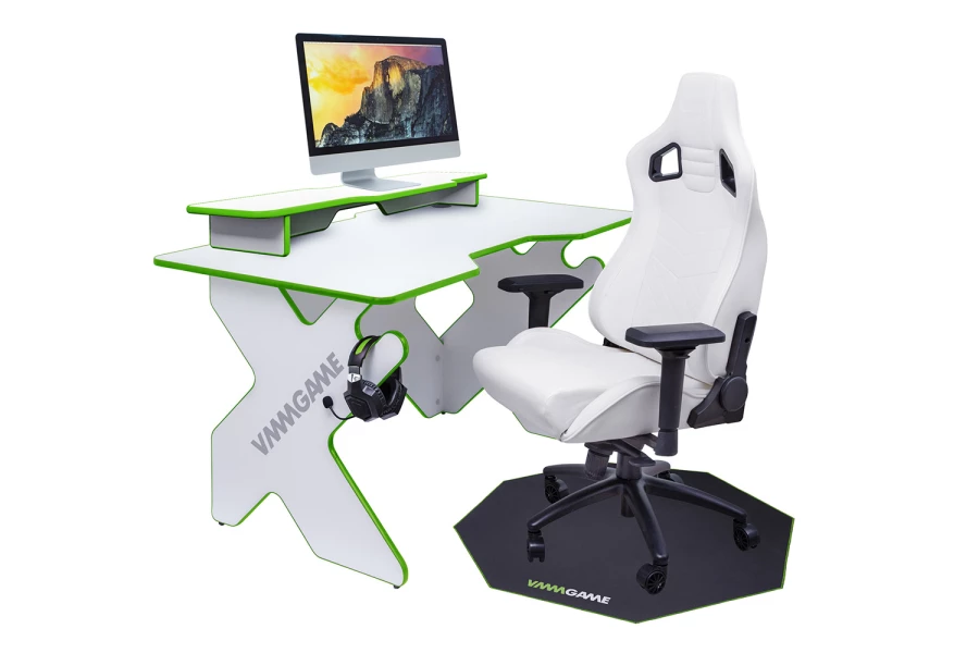 Игровой компьютерный стол VMMGAME Space 140 Light Green (изображение №2)