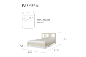 Второе фото. Кровать Лаура