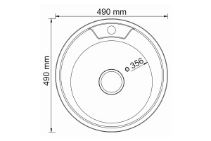 Второе фото. Мойка врезная MIXLINE 528182