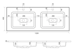 Второе фото. Раковина для ванной Modul