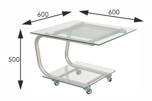 Второе фото. Журнальный стол Дуэт