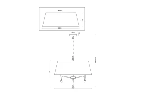 Второе фото. Светильник подвесной Rosemary