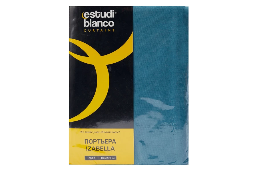 Штора на ленте ESTUDI BLANCO Izabella 180х280 см (изображение №6)