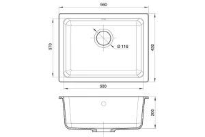 Второе фото. Мойка врезная Berkana