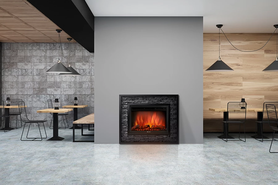 Каминокомплект Electrolux EFP P-3020LS с порталом Loft 30 BB (изображение №7)
