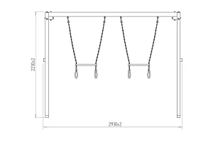 Второе фото. Уличные качели Р911