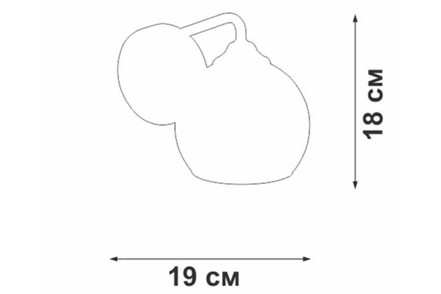 Светильник настенный V3096-9/1A (изображение №5)