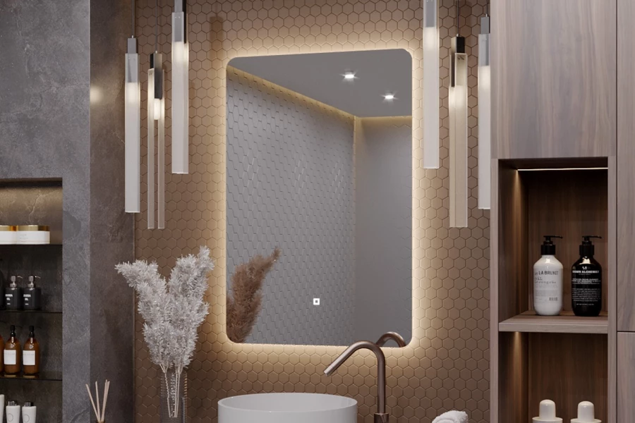 Зеркало c LED-подсветкой Эос (изображение №5)