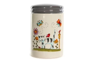 Банка для сыпучих продуктов Elrington Полосатый Кот