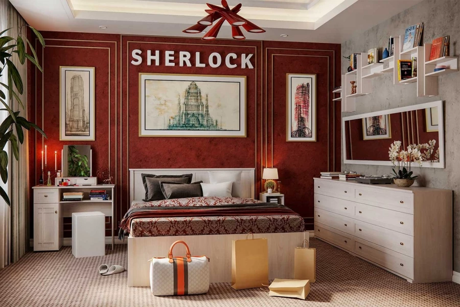 Кровать без подъёмного механизма  Sherlock (изображение №3)