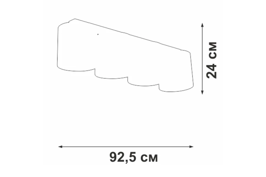 Люстра V2882-1/4PL (изображение №2)