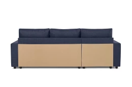 Угловой диван-кровать - аналог IKEA VILASUND, 235х90х155 см, синий