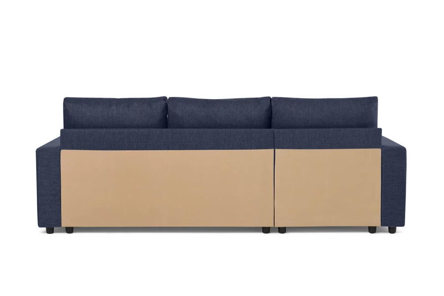 Угловой диван-кровать - аналог IKEA VILASUND, 235х90х155 см, синий (изображение №16)