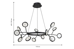 Второе фото. Люстра подвесная Mugs
