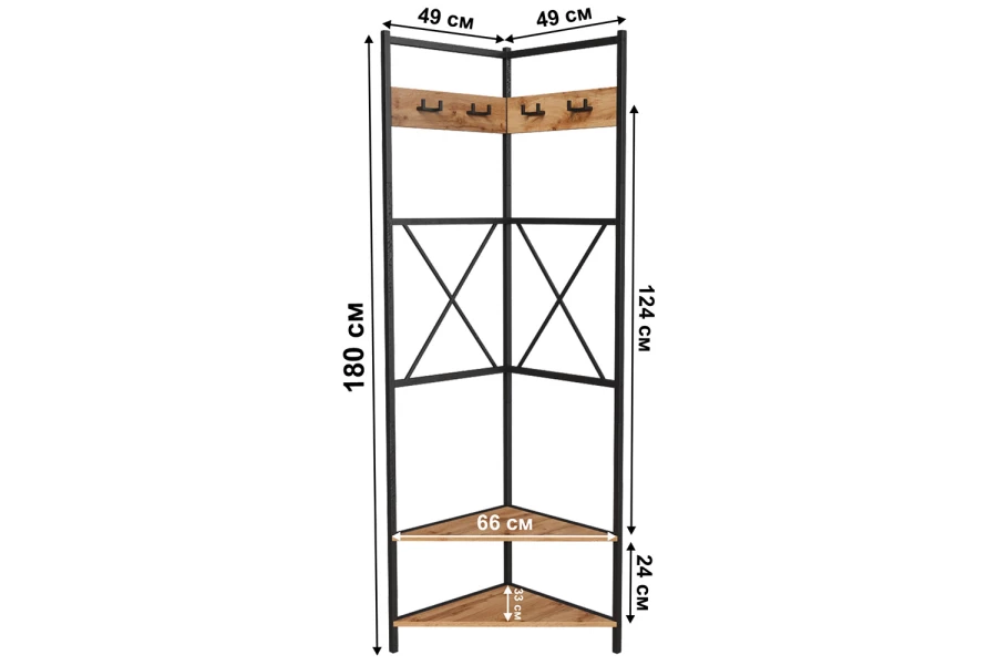 Вешалка угловая Frame (изображение №8)