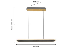 Второе фото. Люстра подвесная FAVOURITE Strimler