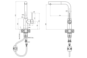 Второе фото. Смеситель для кухни Albano