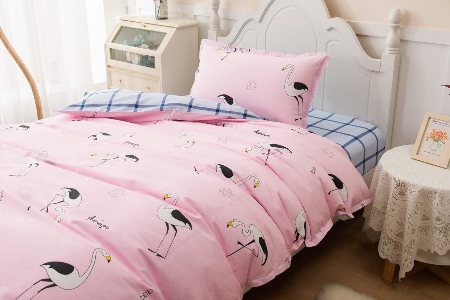 Комплект постельного белья детский Flamingo