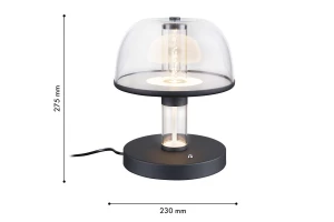 Второе фото. Cветильник настольный LED Flaska