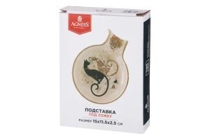 Второе фото. Подставка под ложку Парижские Коты