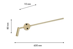 Второе фото. Светильник настенный LED Tandem