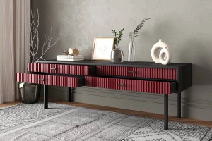 Второе фото. Консоль с 4 ящиками Emerson