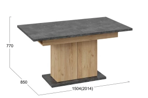 Второе фото. Стол раздвижной Детройт
