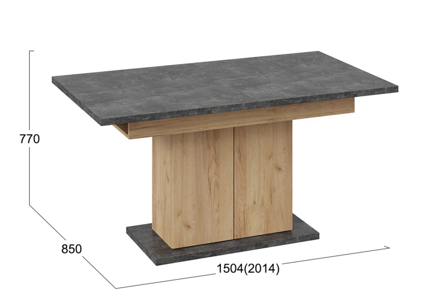 Стол раздвижной Детройт (изображение №6)