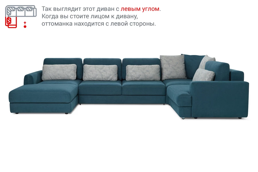 Угловой диван-кровать SOLANA Портленд (изображение №21)