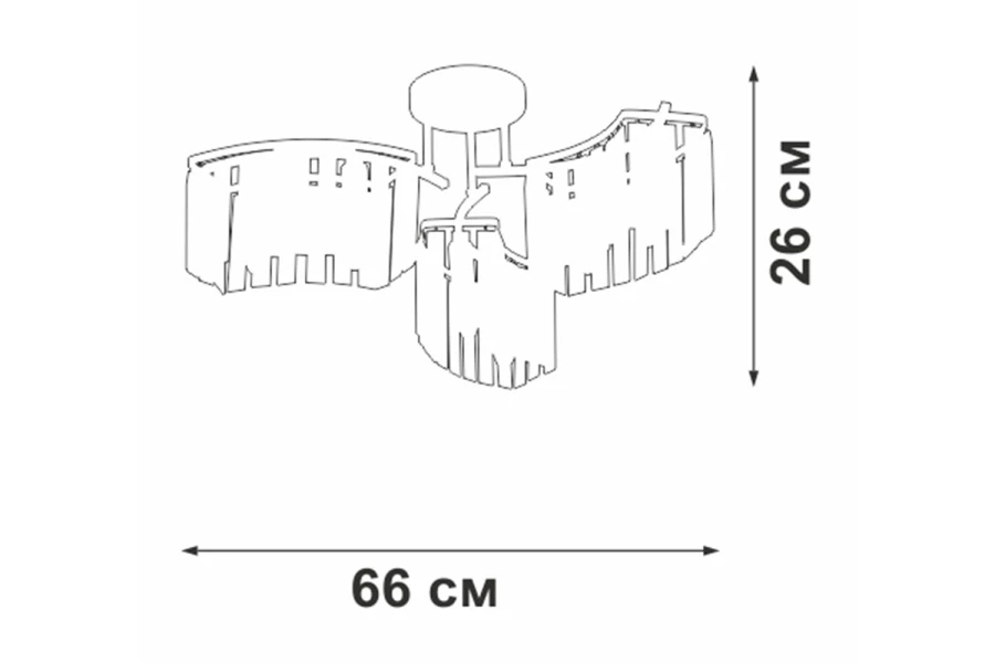 Люстра V5884-0/6PL (изображение №5)