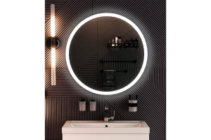 Второе фото. Зеркало с LED-подсветкой RUNO Руан